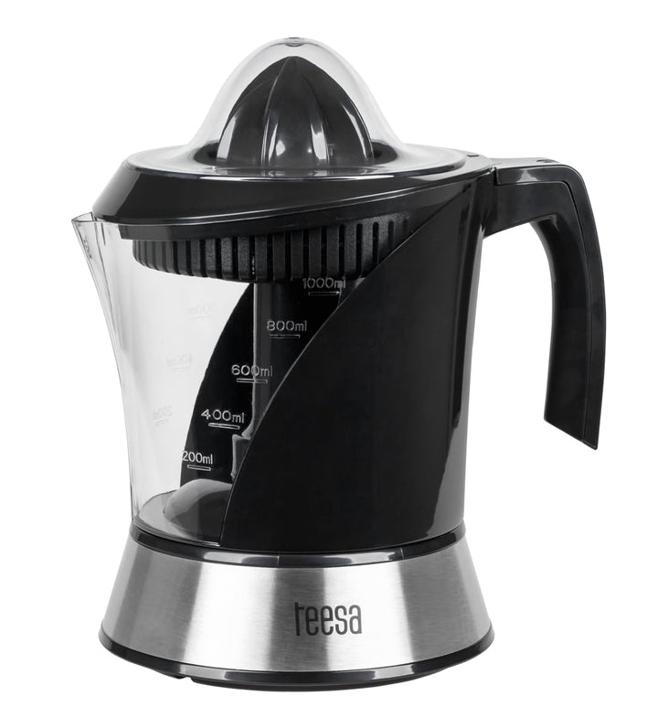 Teesa TSA3010 Zitruspresse Saftpresse mit 2 Entsafterkegeln 1,0 l Elektrisch 40W