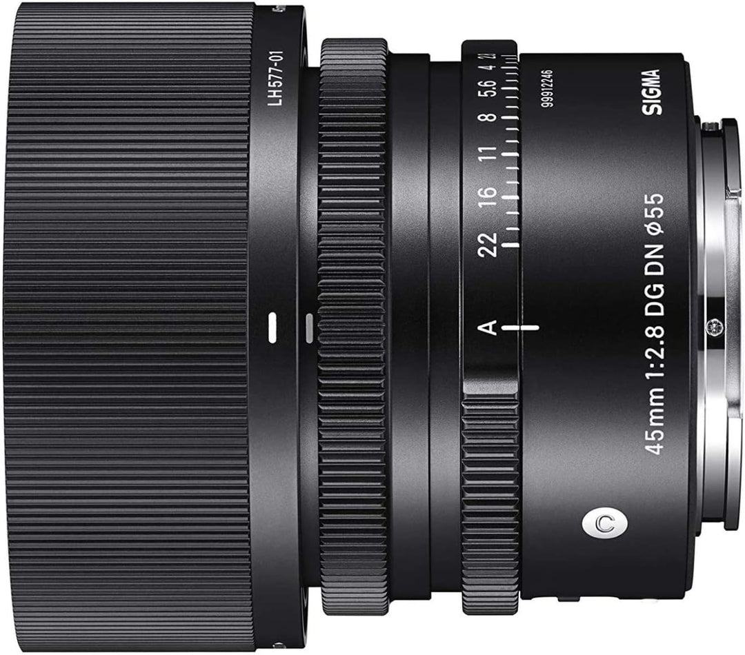Sigma 45mm F2.8 DG DN | Moderne C019 | Sony E-Mount | Vollformat/Grossformat nur spiegellos Für Sony