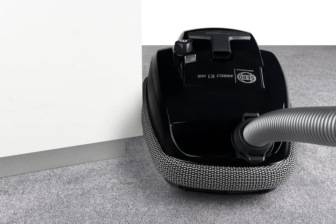 Sebo Airbelt K1 One Bodenstaubsauger, Kunststoff, Schwarz, 42.00 x 30.00 x 24.00 cm Schwarz 42.00 x