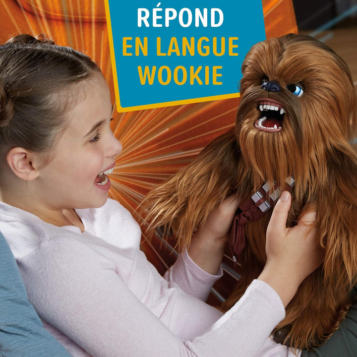 Hasbro E0584EU4 Star Wars - Solo Film Chewbacca, interaktive Plüschfigur