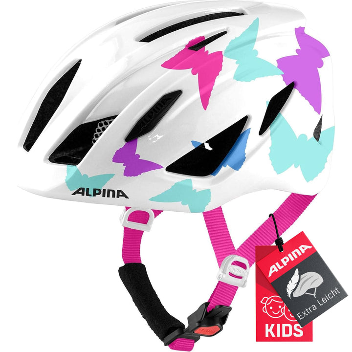 ALPINA PICO - Leichter, Optimal Klimatisierter & Bruchfester Fahrradhelm Mit Fliegennetz Für Kinder