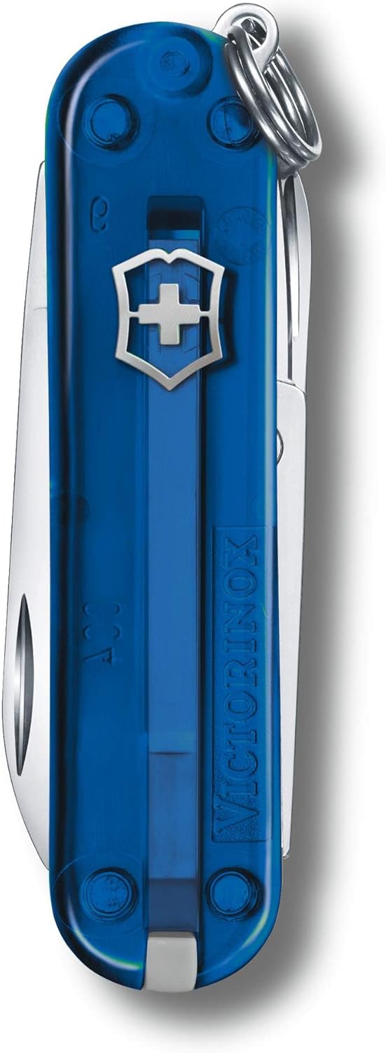 Victorinox Schweizer Taschenmesser, Klein, Classic SD, Multitool, Swiss Army Knife, Geschenk, 7 Funk