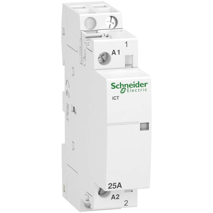 Schneider Electric Installationsschütz Acti9 iCT, 25A, 1-polig, 230-240V AC, 50HZ, Artikelnummer A9C