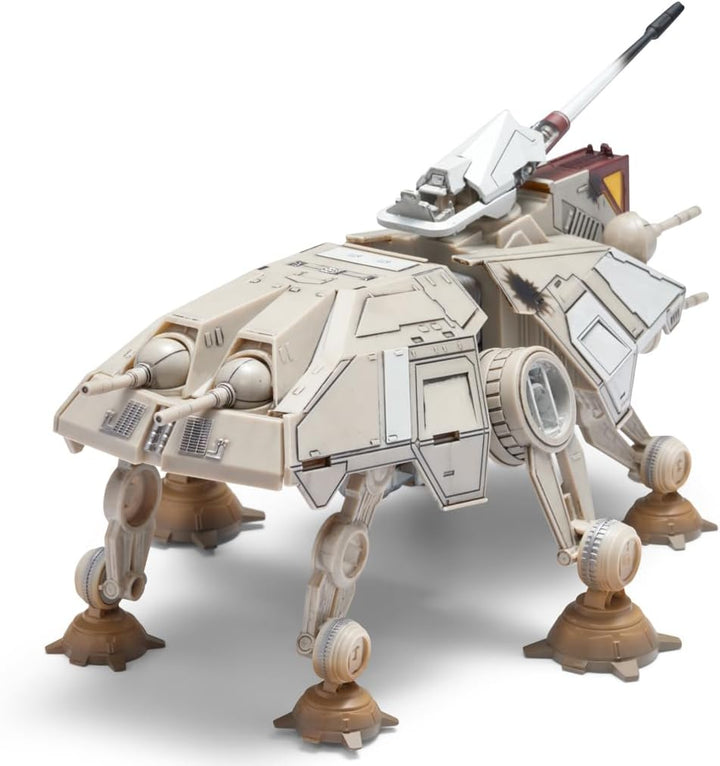 Star Wars Micro Galaxy Squadron SWJ0167 - at-TE, offizielles 23 cm Fahrzeug mit Figuren