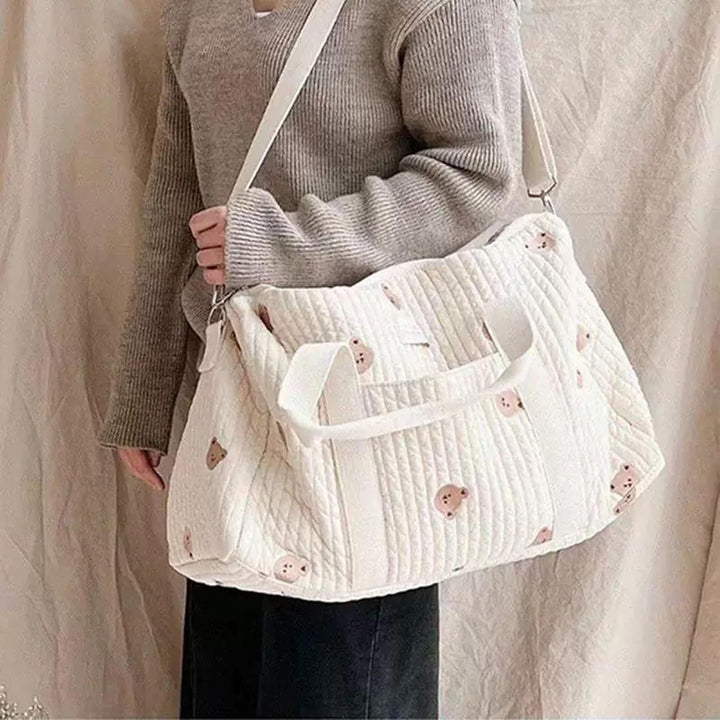 Wickeltasche für Neugeborene, langlebig, grosse Kapazität, Baumwolle, Wickeltasche für Mama, leicht,
