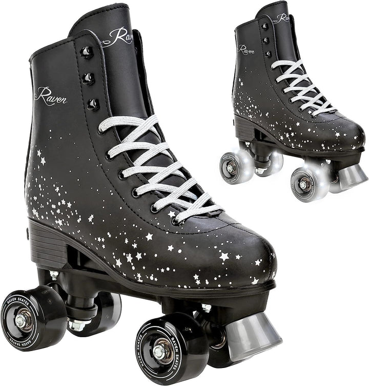 Raven Verstellbare Rollschuhe Roller Skates Trista/Serena - Kugellager Carbon Abec7 - SAS - Shock Ab