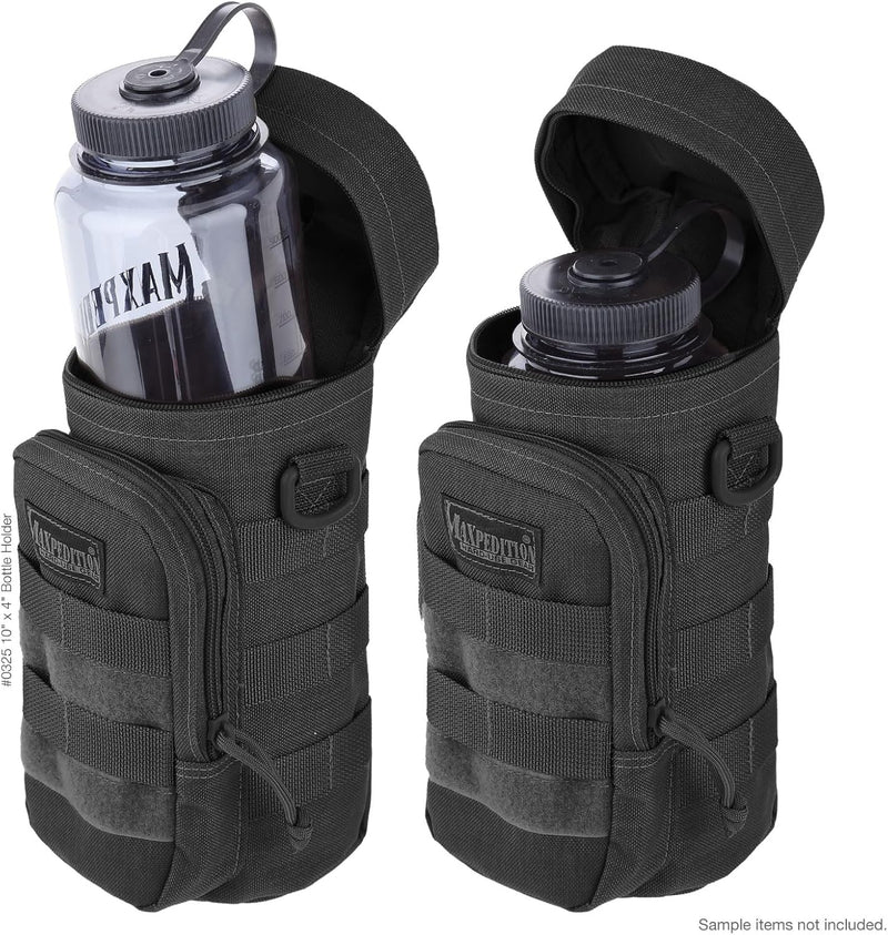 Maxpedition Flaschenhalter Schwarz, Schwarz