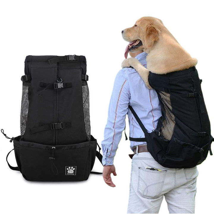 Woolala Hunderucksack für Welpen, mit wasserdichtem Futter, Reisetasche für kleine Haustiere, zum Wa