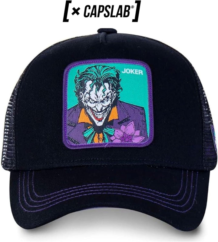Capslab Joker DC Batman Black Trucker Cap 31 Schwarz, 31 Schwarz