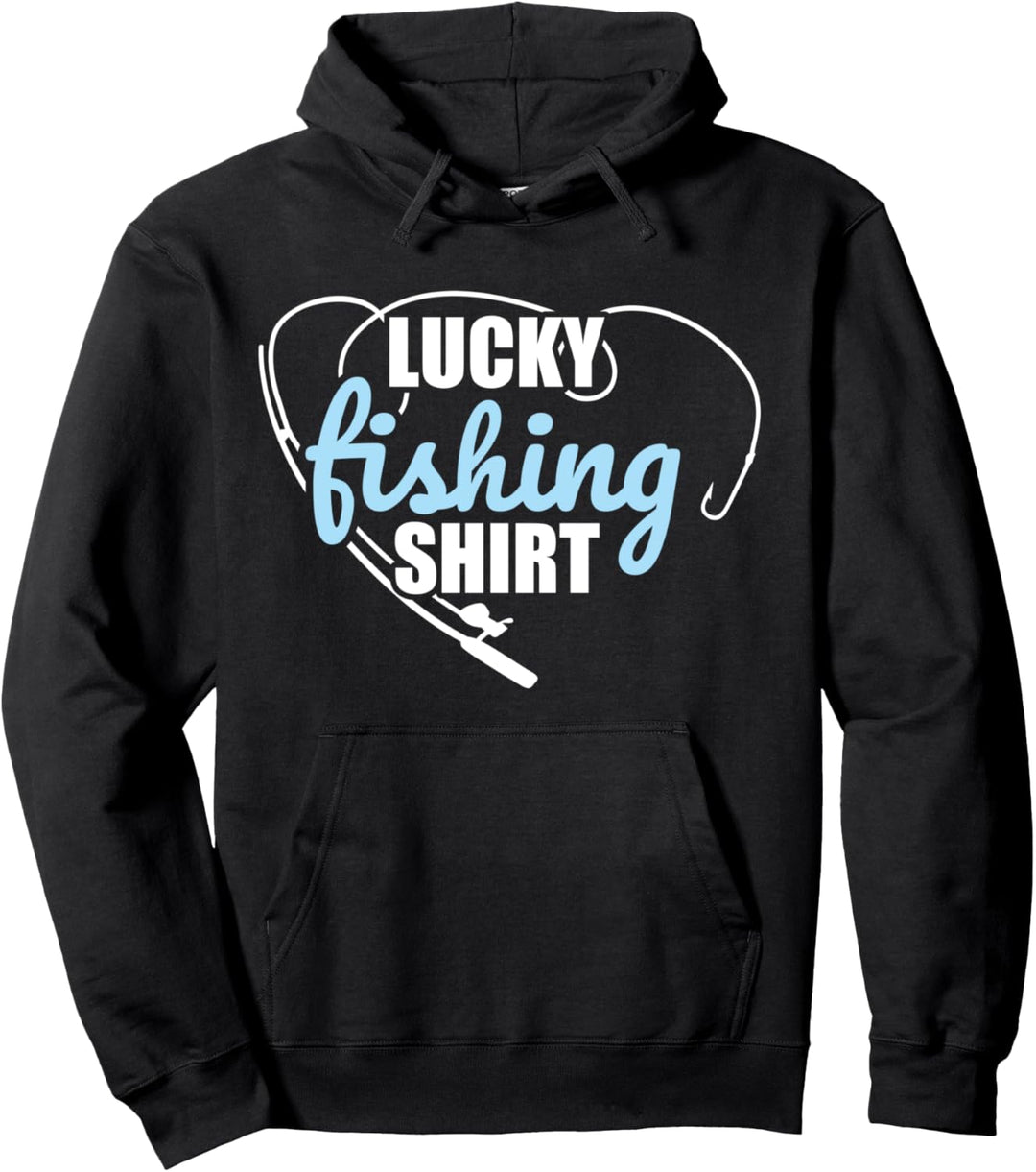 Angeln Lucky fishing Pullover Hoodie