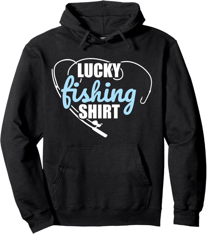 Angeln Lucky fishing Pullover Hoodie
