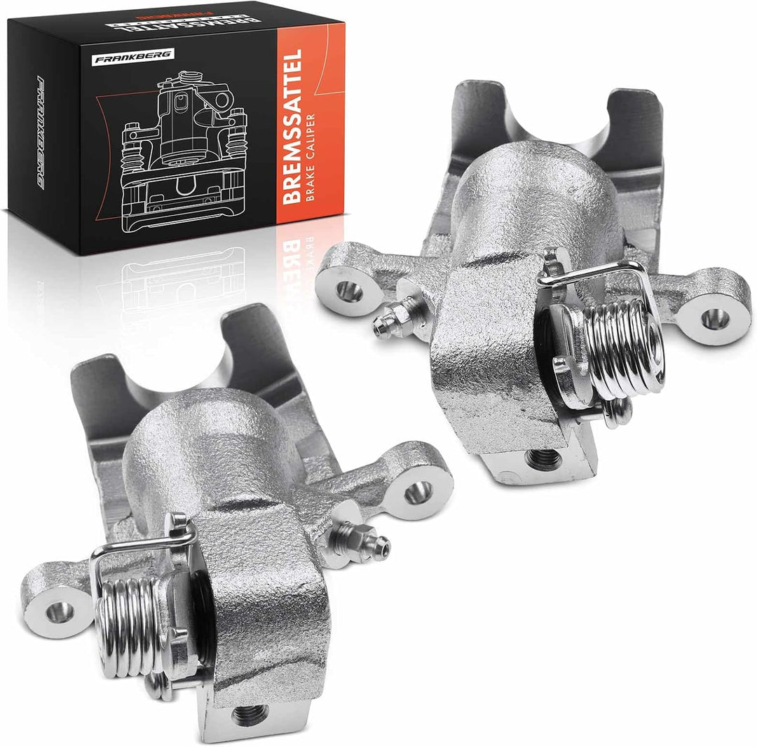 Frankberg 2x Bremssattel Bremszange Hinten Links Rechts Kompatibel mit i10 PA 1.0L 1.1L 1.2L 2007-20