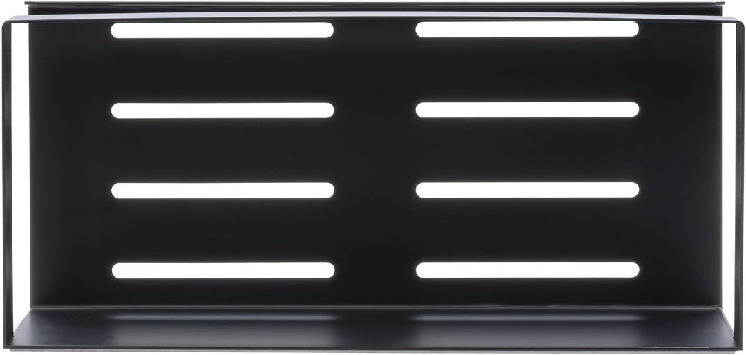 Schöner Wohnen Kollektion Wandablage Mod. Meleto aus rostfreiem Edelstahl schwarz matt lackiert ohne