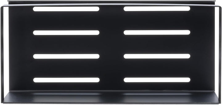 Schöner Wohnen Kollektion Wandablage Mod. Meleto aus rostfreiem Edelstahl schwarz matt lackiert ohne