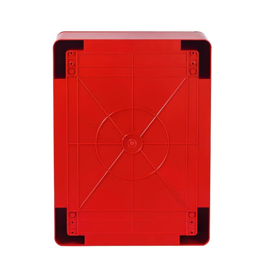 BOXEXPERT® Verteilerkasten aussen wasserdicht [ABS Kunststoff IP65 Gehäuse] rot (Serie Fleet) 400x30