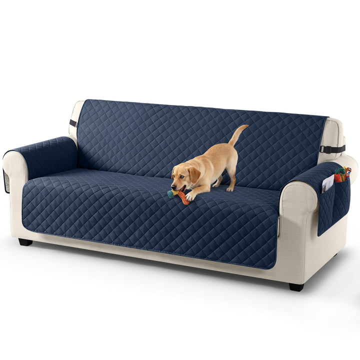 TAOCOCO Sofa Überzug, Sofabezug Wasserdicht Mit Gummiband，Wohnzimmer Anti-Rutsch Gepolsterter Sofasc
