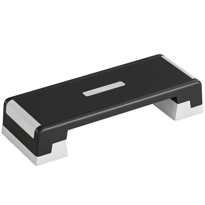 SPORTNOW Steppbrett höhenverstellbar Fitness Aerobic Stepper mit 3 Stufen (15/20/25 cm), Anti-Rutsch