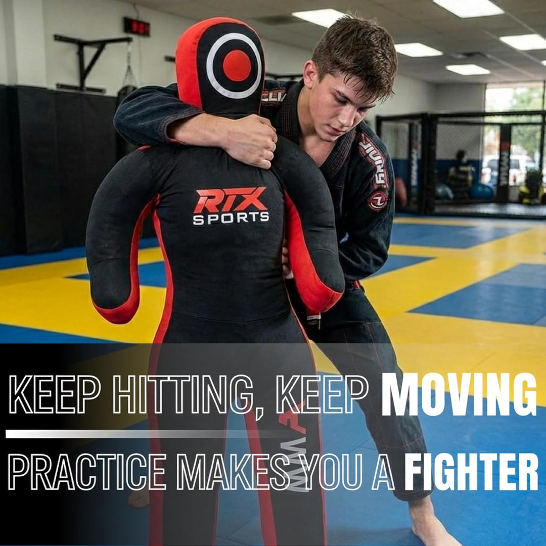 Kids MMA Judo Grappling Dummy - Punch Bag for Brazilian BJJ Jiu Jitsu, Wrestling, MMA Training Canva