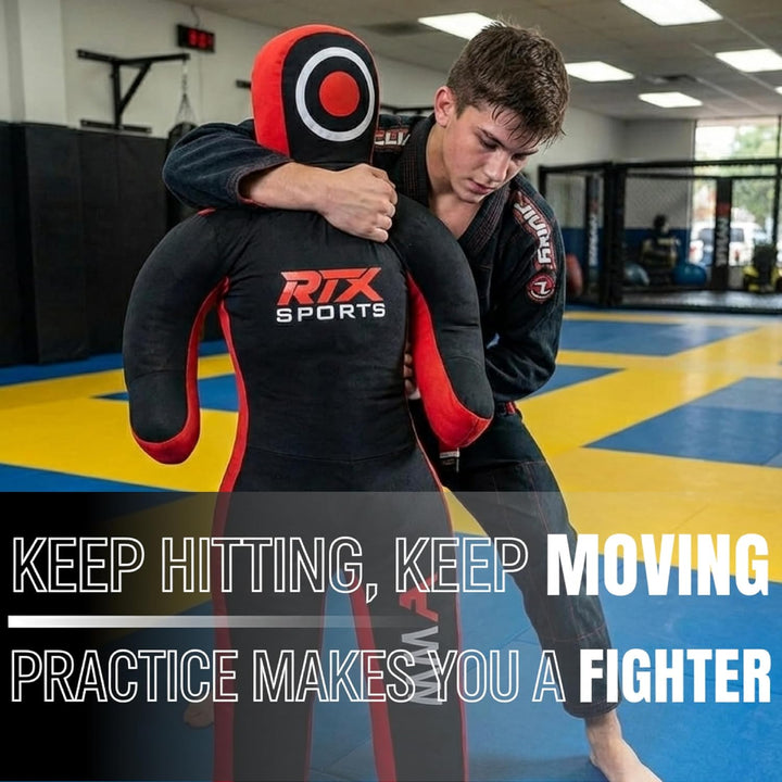 Kids MMA Judo Grappling Dummy - Punch Bag for Brazilian BJJ Jiu Jitsu, Wrestling, MMA Training Canva