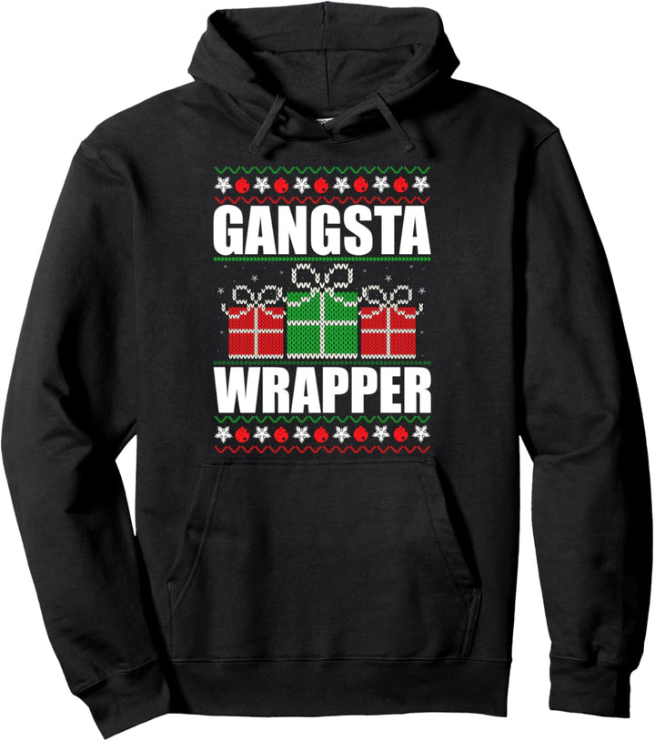 Gangsta Wrapper Pullover Hoodie