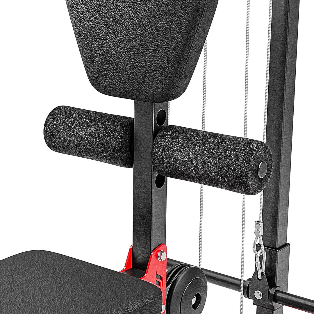 Marbo Sport - Latzug Station, Klimmzugstange Hantelbank - Kraftstation für Zuhause - MH-W106 2.0 - S