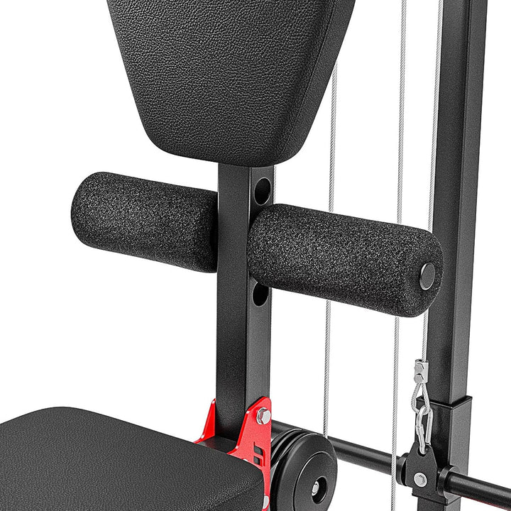 Marbo Sport - Latzug Station, Klimmzugstange Hantelbank - Kraftstation für Zuhause - MH-W106 2.0 - S