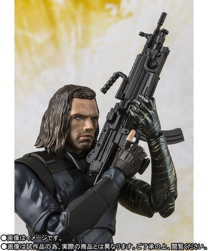 Bandai Tamashii Nations BAS55177 Bandai S.H.Figuarts Bucky & Tamashii Effect Impact Avengers Bucky A