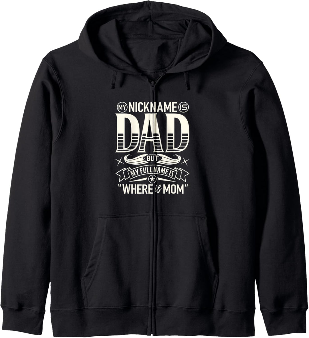 Vatertagsgeschenk lustig Mein Spitzname ist Papa Kapuzenjacke