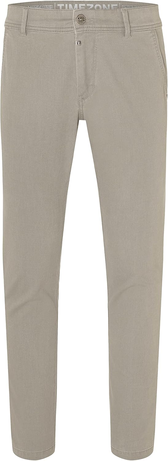 Timezone Herren Regular Luitz Freizeithose 38W / 32L Beige Diamond, 38W / 32L Beige Diamond