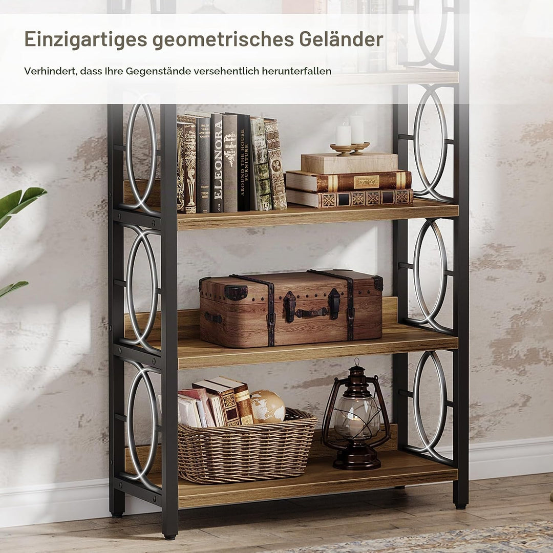 Tribesigns Pflanzenständer holz, 6-stufig 180 cm hoher industrieller Pflanzenständer, robustes freis