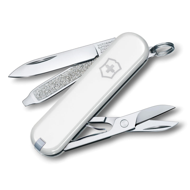 Victorinox Schweizer Taschenmesser, Klein, Classic SD, Multitool, Swiss Army Knife mit 7 Funktionen,