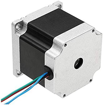 JoyNano Nema 23 Schrittmotor Bipolar 2.8A 1.26N.m Haltemoment 2-Phasen 4-Draht 1.8 Deg 56mm Körper f
