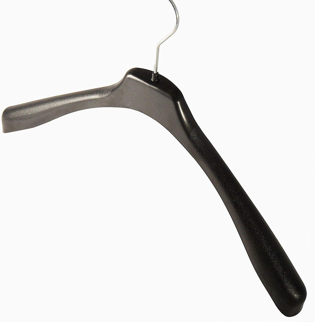 Kleiderbügel für Jacken, EU50, Maxibügel, XXL, 50 cm, schwarz, NEU, 10 Stück
