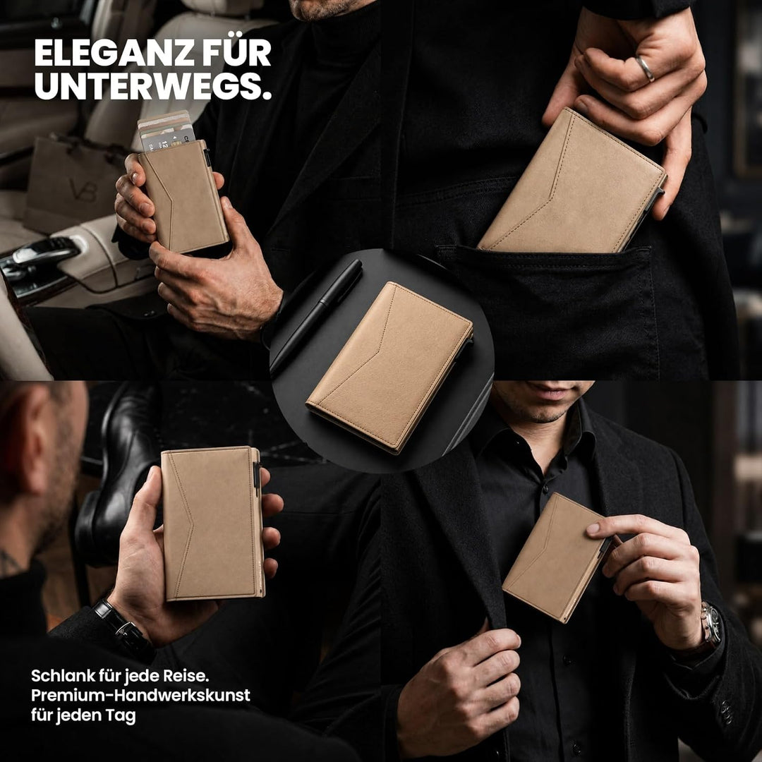 ProWallet Slim 6,7cm, 10,5cm, 1,4cm Beige, 6,7cm, 10,5cm, 1,4cm Beige