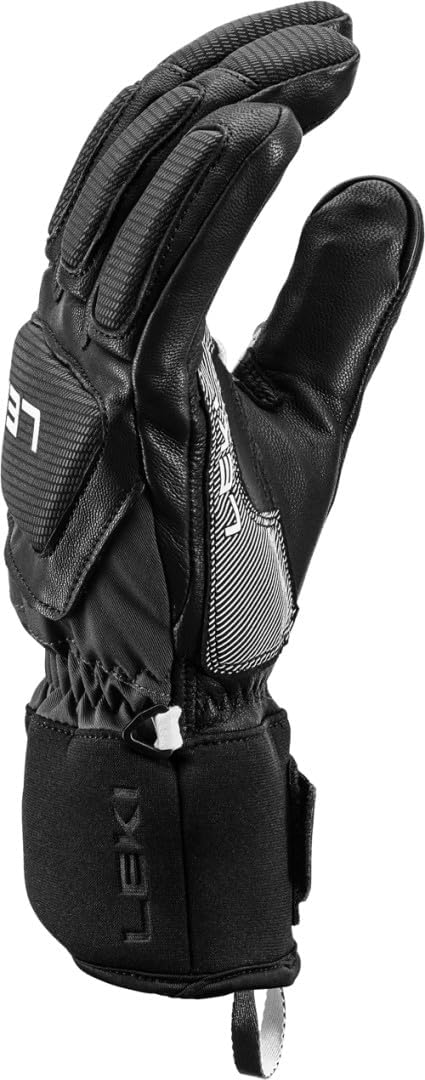 LEKI Griffin Pro 3D Handschuhe Skihandschuhe Fingerhandschuhe 9 schwarz-weiss, 9 schwarz-weiss