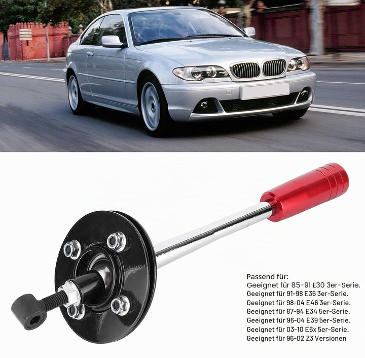 aqxreight - Short Shifter, Auto Short Shifter mit Knopfmodifikation Zubeh?r Passend für E30 E36 E46