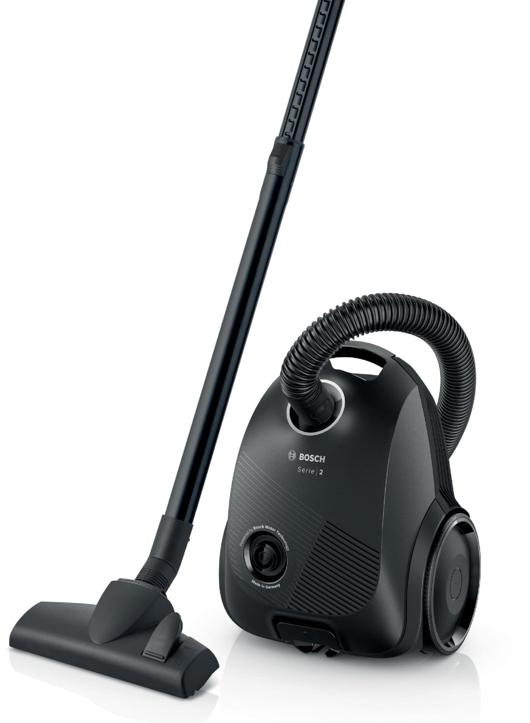 BOSCH GL20S Noir - Aspirateur avec sac - 600 W - Niveau sonore 80 dB