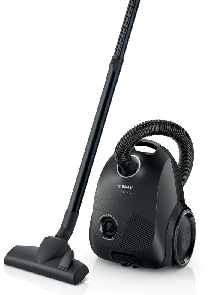 BOSCH GL20S Noir - Aspirateur avec sac - 600 W - Niveau sonore 80 dB