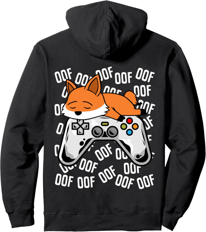 Fox Videospiel Noob Oof Kinder Jungen Mädchen Geschenk Pullover Hoodie