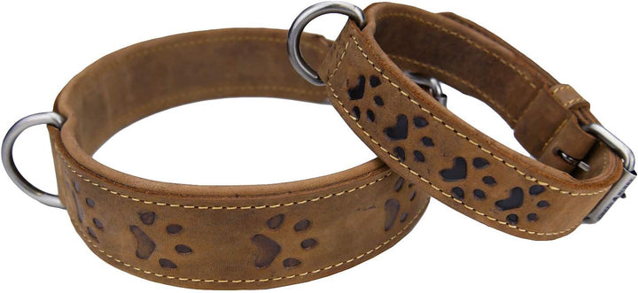 Greenburry Vintage 1609-25 Leder Hundehalsband XL