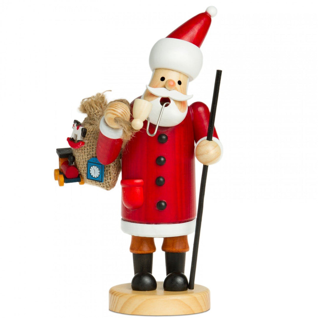 Sikora RM-A Räuchermännchen aus Holz 3 Grössen Verschiedene Motive, Farbe/Modell:A01 rot - Weihnacht