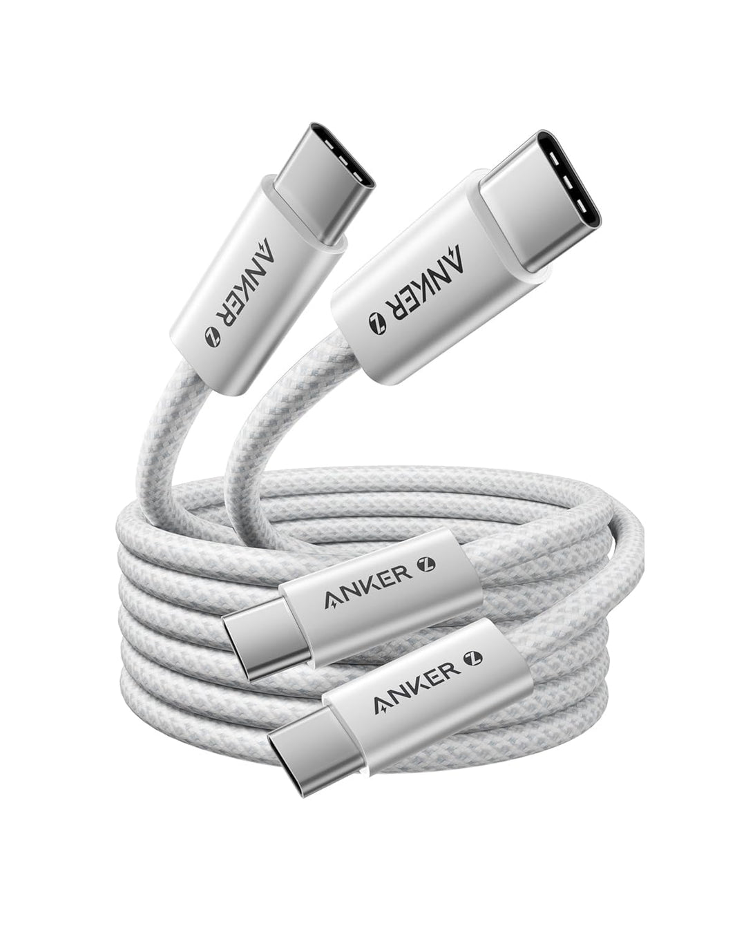 Anker 240W USB C Kabel, [2 Stück 1,8m] PD 3.1 Schnellladekabel USB C auf USB C Kabel, USB C Ladekabe