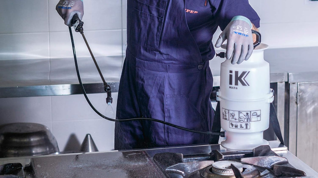 ｉＫ IK Multi 6 - Drucksprüher Säurebeständig - Metallgriff - Sicherheitsventil - Schultergurt - 6L Be