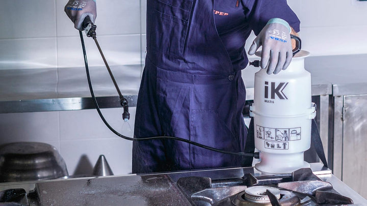 ｉＫ IK Multi 6 - Drucksprüher Säurebeständig - Metallgriff - Sicherheitsventil - Schultergurt - 6L Be