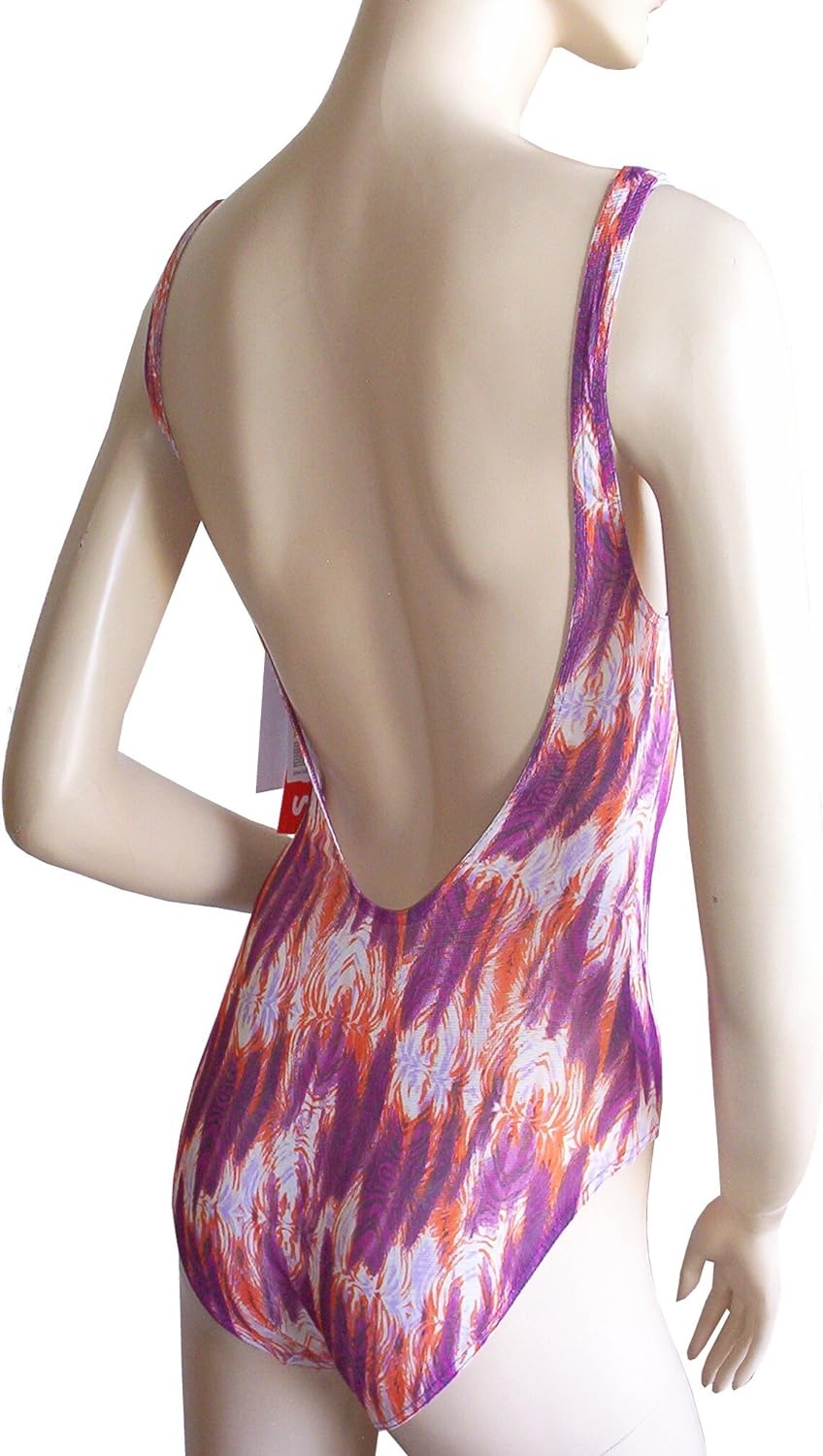 Solar Tan Thru Badeanzug 100286-54 lila, Gr. 38 B-Cup