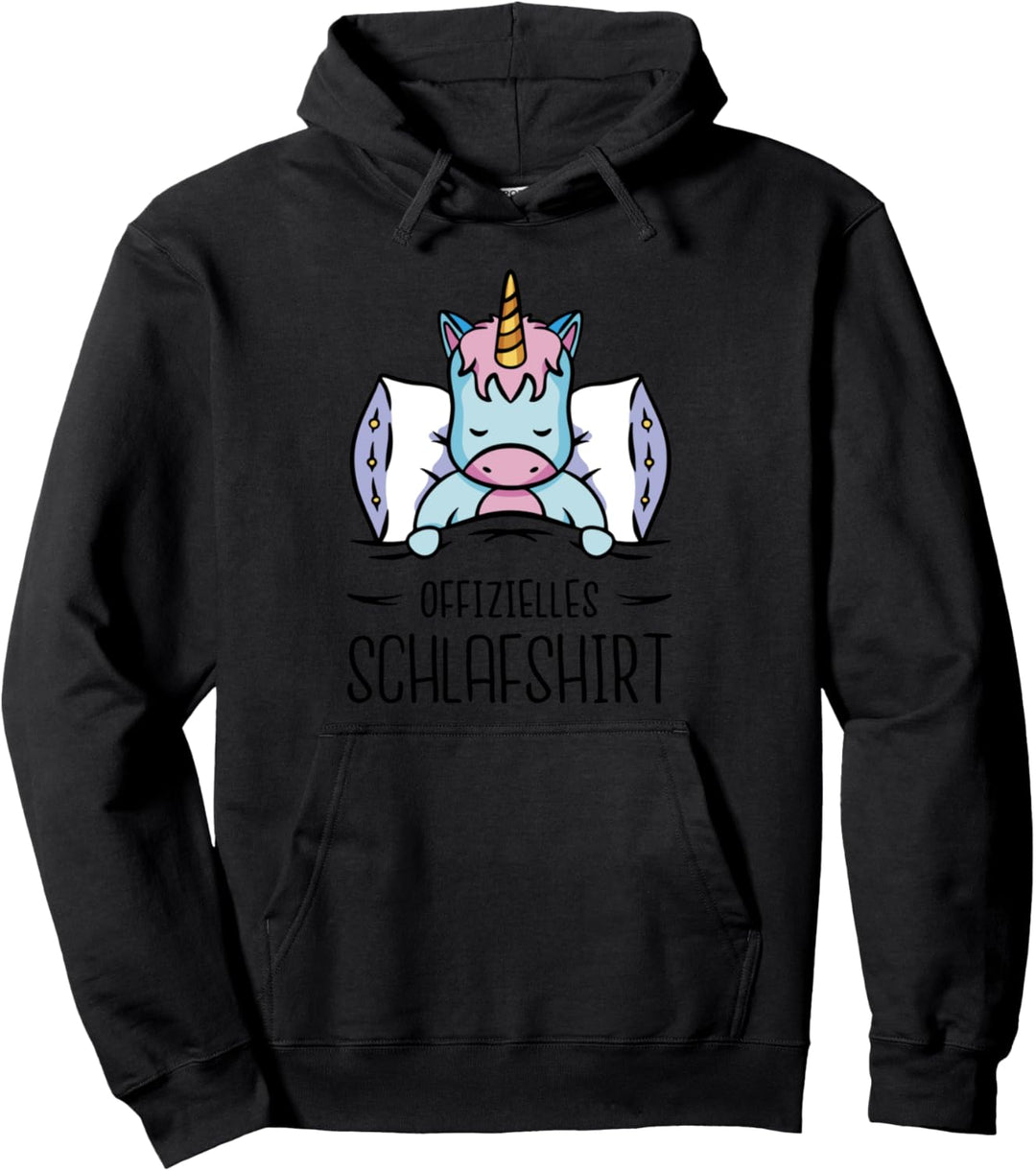 Offizielles Schlafshirt Pyjama Schlafanzug Langschläfer Pullover Hoodie