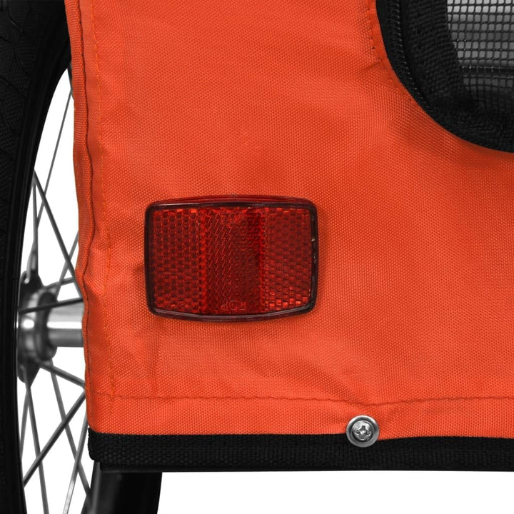 vidaXL Fahrradanhänger für Hunde, Hundeanhänger für Fahrrad, Anhänger für Katzen Haustiere, Hundefah