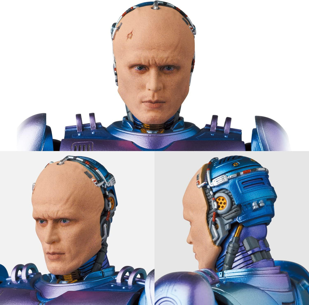 Medicom MAFEX No.196 Robocop 2 Robocop 2 Murphy Head Version, Gesamthöhe ca. 160 mm, Nicht skaliert,