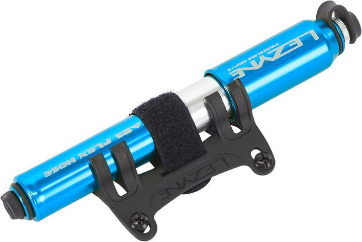 Lezyne Minipumpe CNC Pressure Drive blau S - 17.0 cm Single, blau S - 17.0 cm Single