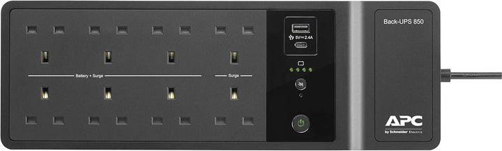 APC by Schneider Electric Back-UPS ES - BE850G2-UK - Unterbrechungsfreie Stromversorgung 850VA (8 Au